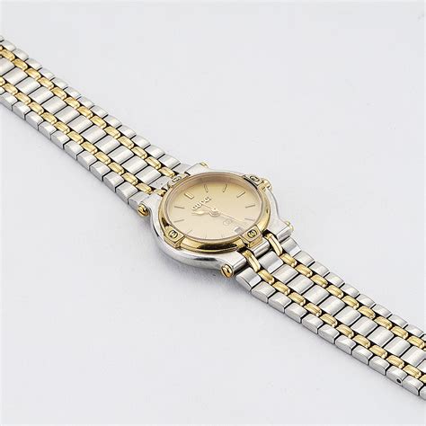 gucci g two tone gold plated women& 39